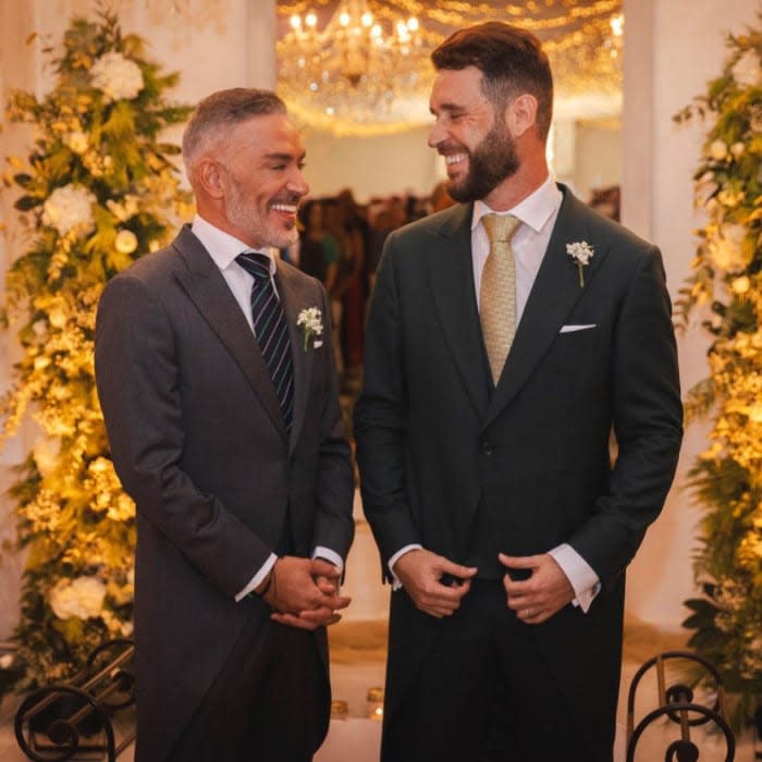 Kiko Hernández y su marido, Fran 