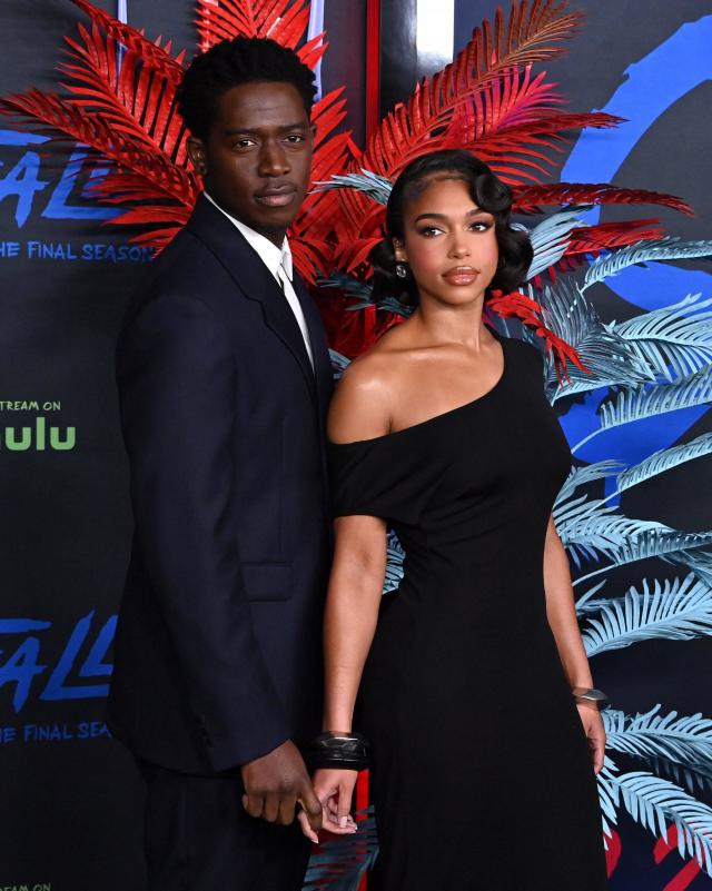 Lori Harvey Dons Black Dress to 'Snowfall' Premiere With Damson Idris