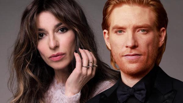 SabDomhnall Gleeson y Sabrina Impacciatore