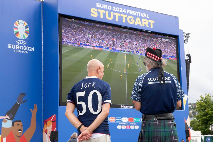 The Scotland game won't be shown at Stuttgart's biggest fan zone