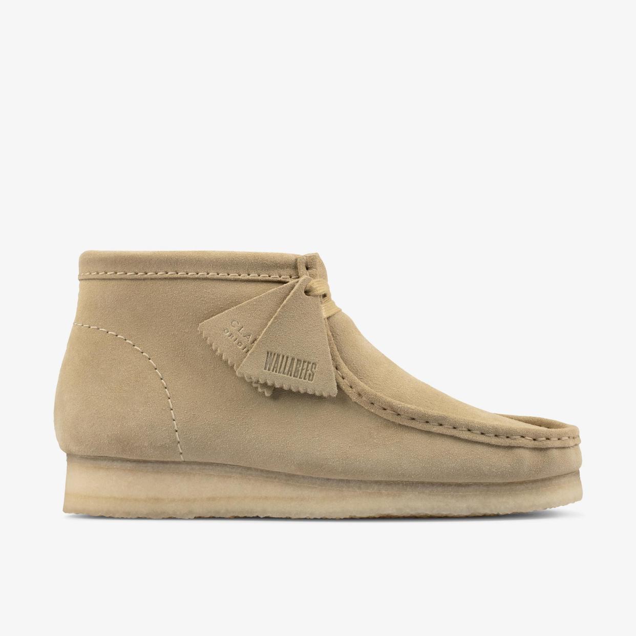 <p><a href="https://go.redirectingat.com?id=74968X1596630&url=https%3A%2F%2Fwww.clarks.com%2Fen-us%2Fwallabee-boot%2F26155516-p&sref=https%3A%2F%2Fwww.menshealth.com%2Fstyle%2Fg39033377%2Fbest-boots-for-men%2F" rel="nofollow noopener" target="_blank" data-ylk="slk:Shop Now;elm:context_link;itc:0;sec:content-canvas" class="link rapid-noclick-resp">Shop Now</a></p><p>Wallabee Boot Maple Suede</p><p>clarks.com</p><p>$170.00</p>