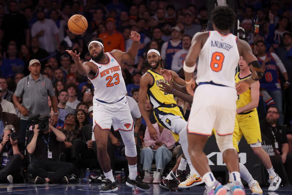 New York Knicks center Mitchell Robinson will likely miss the rest of the NBA playoffs.