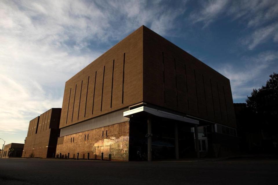 The Clay County Detention Center is pictured in Liberty, Missouri. The facility houses some inmates who are waiting to be placed in a state-operated mental health facility. 