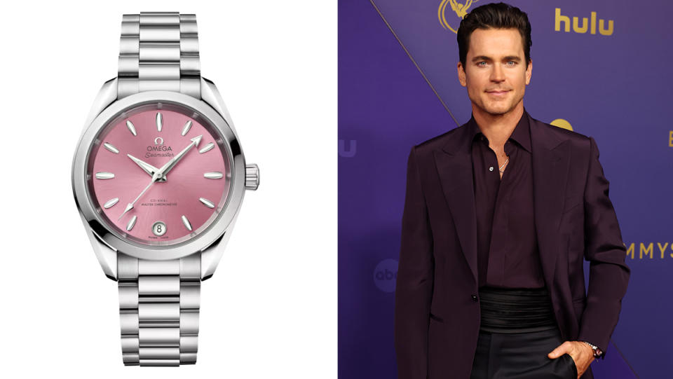 Matt Bomer: Omega Seamaster Aqua Terra Shades