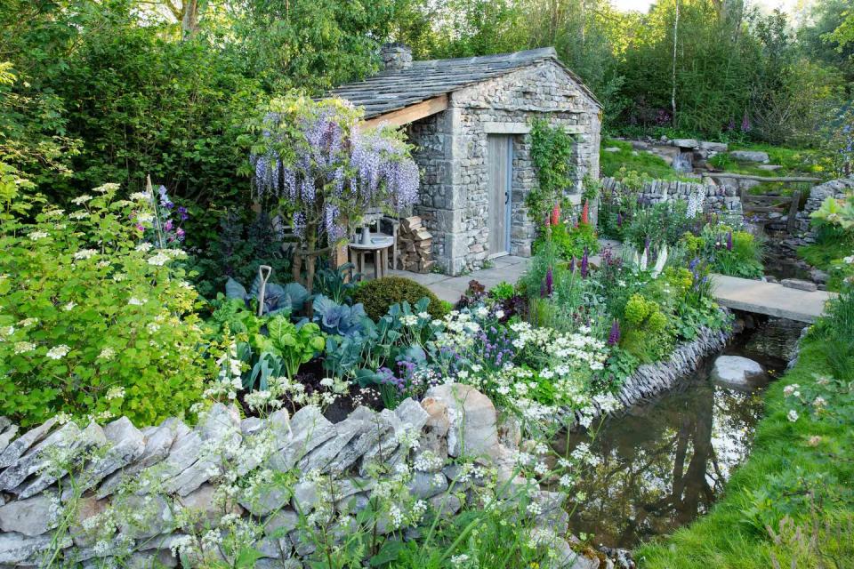 <p>Mark Gregory’s Welcome to Yorkshire Garden is one of the most atmospheric places ever to have been built on main avenue. Not only is it absolutely beautiful to look at, but it's instantly calming and welcoming too. </p><p>Complete with the distant sound of sheep and plaintive cry of the curlew, you're soon transported to the Yorkshire Dales and it’s pretty difficult to drag yourself away. </p><p> Creating a sense of place is what every garden designer strives for and this year is exceptional – from the Lemon Tree Trust Garden by Tom Massey, Mark's Welcome to Yorkshire, or newcomer, Jonathan Snow’s Trailfinders South African Wine Estate Garden, you can transport yourself from Syria to the Dales to South Africa in an instant.</p>