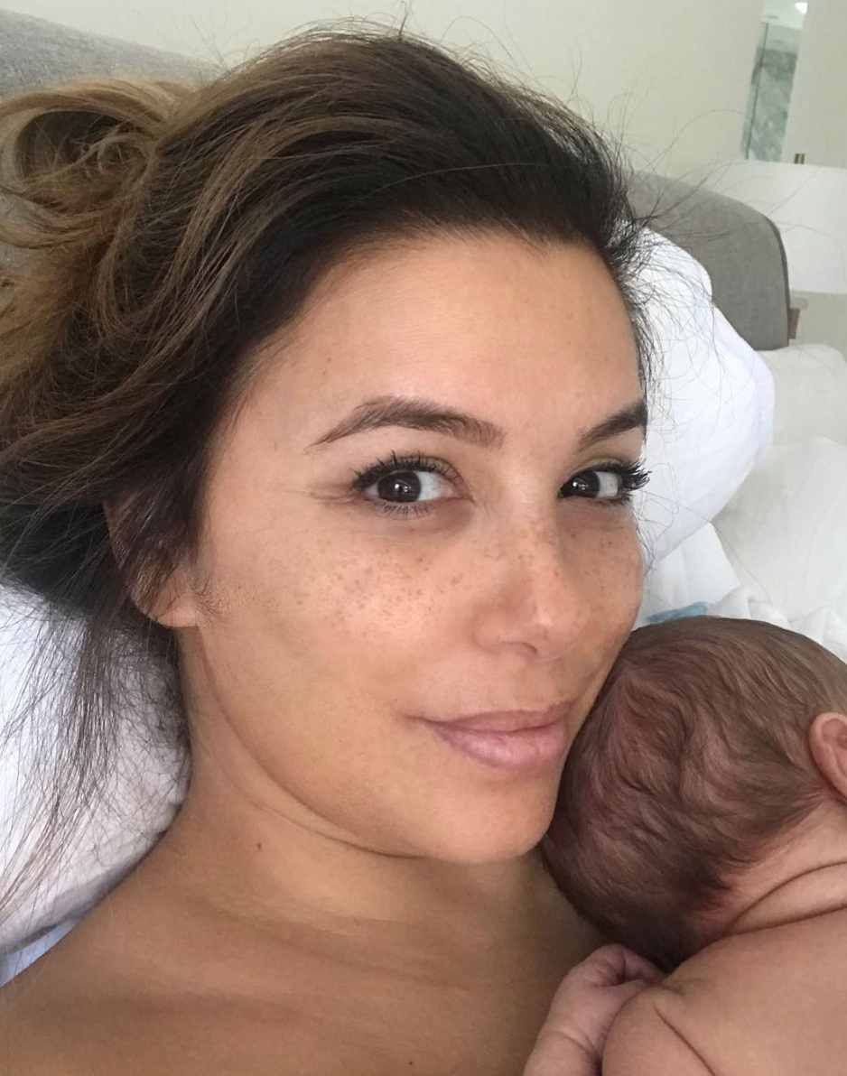 Eva Longoria with her son. (Photo: Instagram/Eva Longoria)