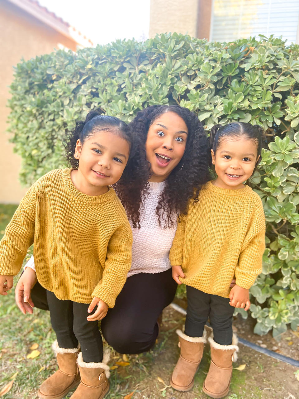 Prioritizing who you enjoy spending time with is important. Dr. Jazmine McCoy has fun with her daughters.