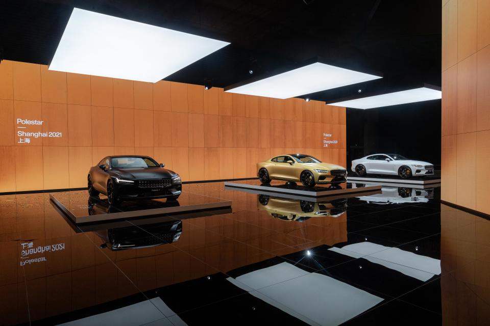 Polestar stand at Shanghai motor show