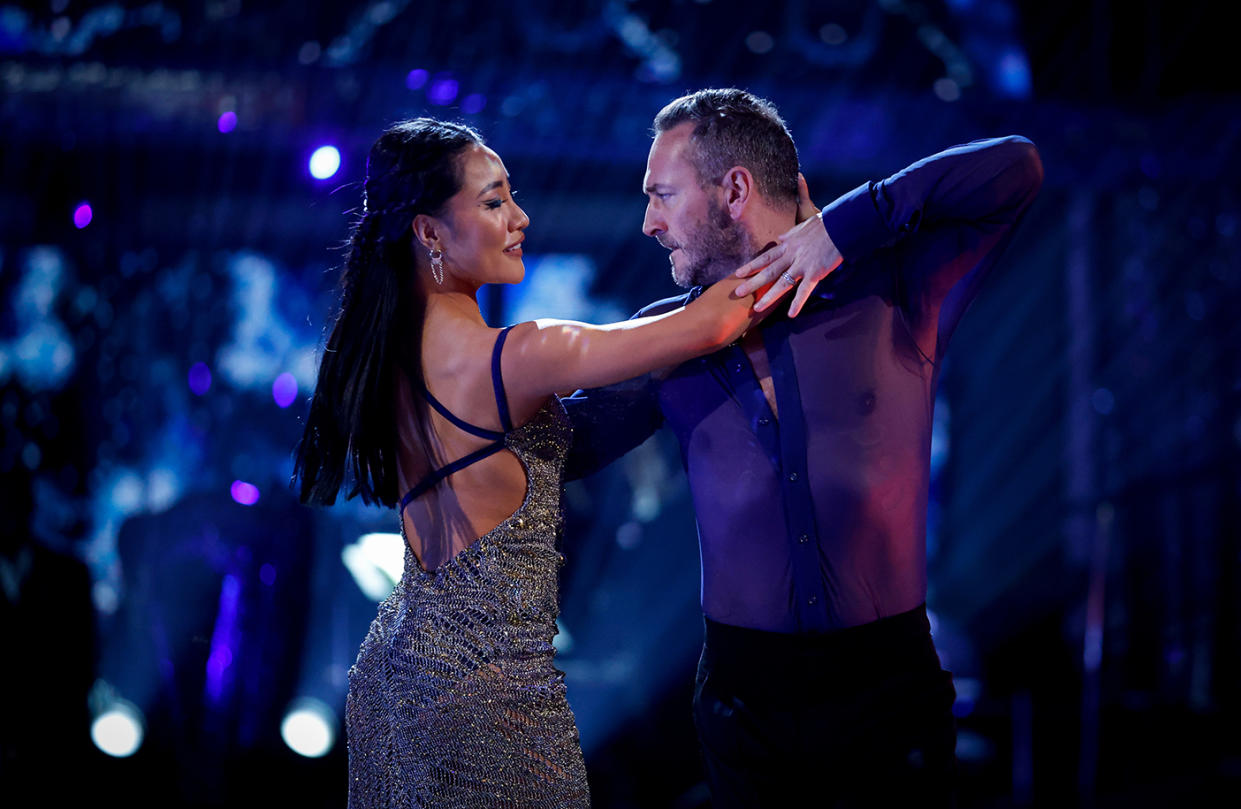 Nancy Xu and Will Mellor danced a Rumba. (BBC)