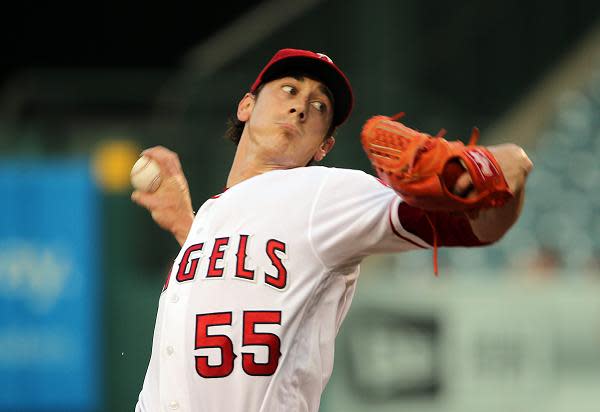 Tim Lincecum continues struggling in his comeback attempt with the Angels. (AP)