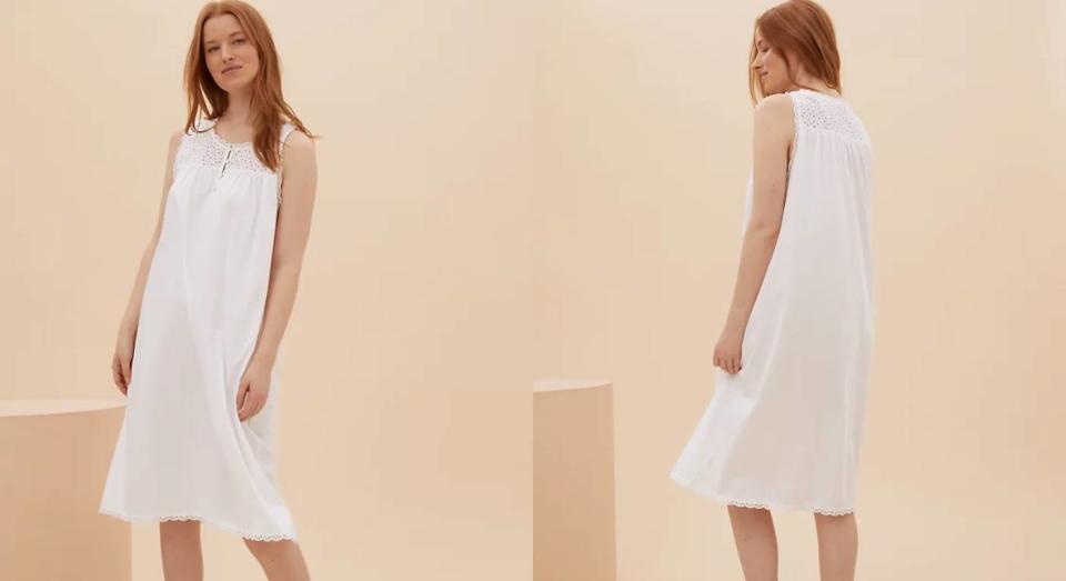 This top-rated nightie to snap up for summer. (M&S)