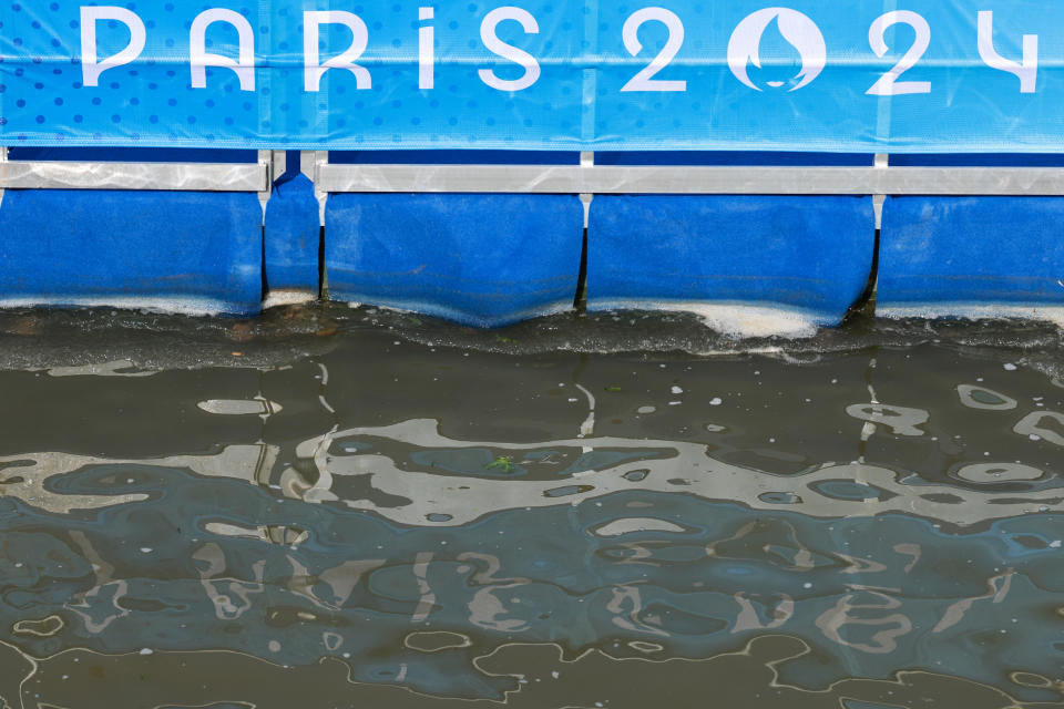 Triatlon Olimpiade putra akan dimulai pada hari Selasa, sementara cabang olahraga putri dijadwalkan pada hari Rabu. (Foto oleh Sven Hoppe/picture alliance via Getty Images)