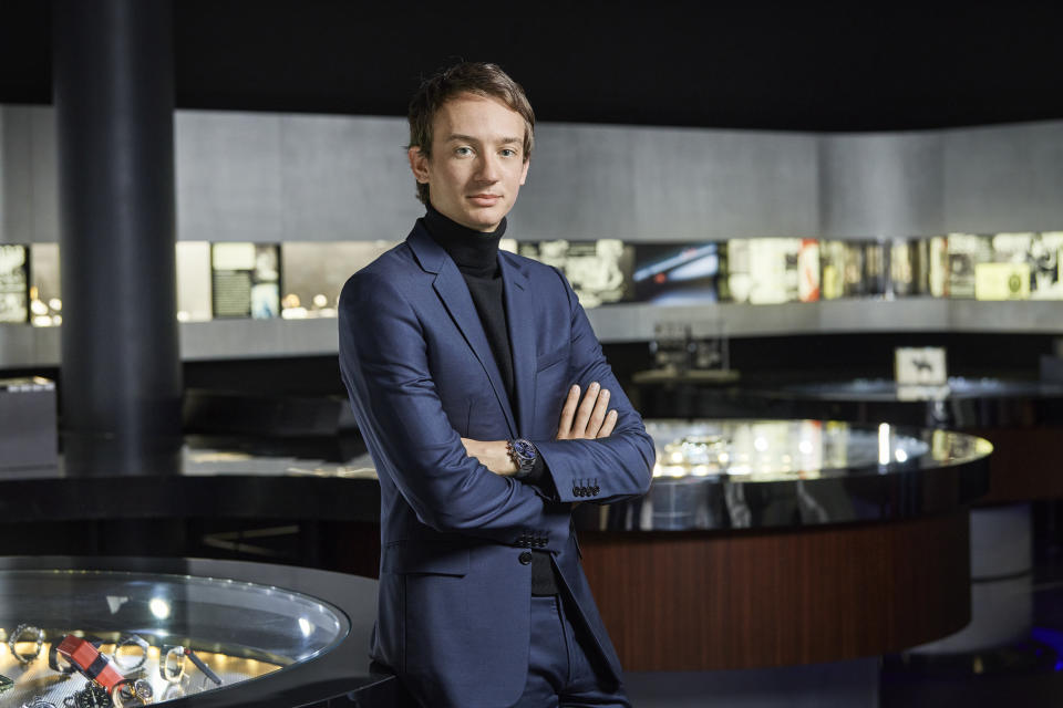 Frédéric Arnault, CEO of Tag Heuer. - Credit: Courtesy of Tag Heuer / GianMarco Castelberg