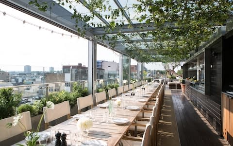 best rooftop bars in London  Boundary rooftop - Credit:  Helen Cathcart