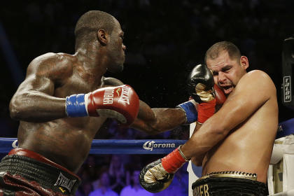 Deontay Wilder knocked out Eric Molina in his last fight on June 13. (AP)