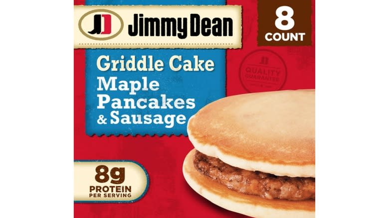 Jimmy Dean Pancakes Sausage sandwich