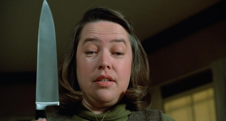 Kathy Bates won a best actress Oscar for her role as literary superfan Annie Wilkes in "Misery."