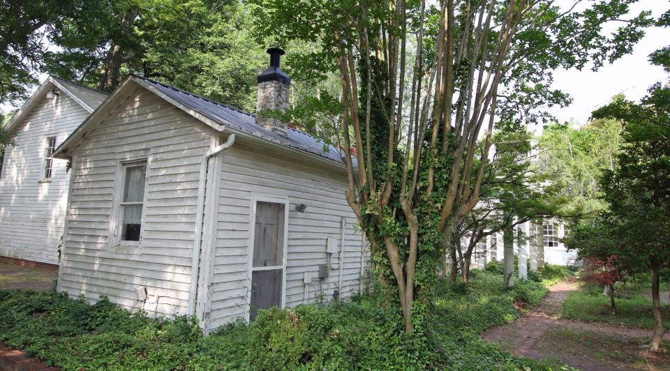 View of the property known as the Webbley Mansion at 403 South Washington Street in Shelby.