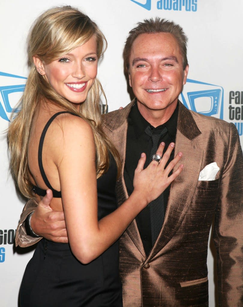 Katie and David Cassidy in 2007