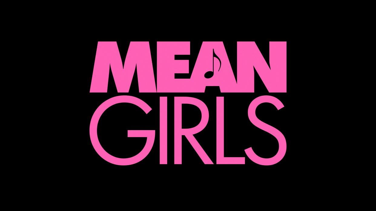  Key art for Mean Girls the musical movie . 