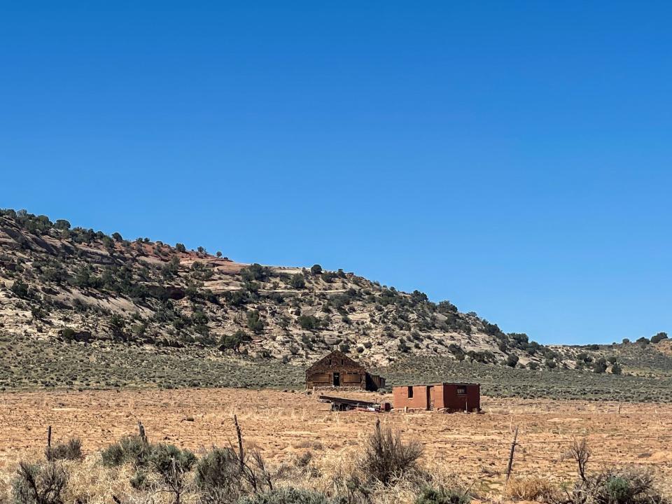 Home of Truth ghost town outside of Moab, Utah.