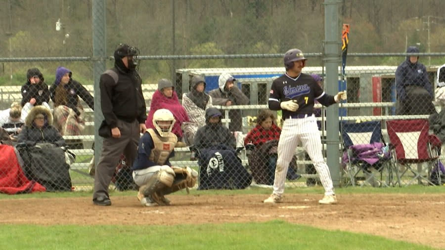 <em>Xander Canfield led Elmira College’s offense, going (3-3) with 2 runs and 2 walks.</em>