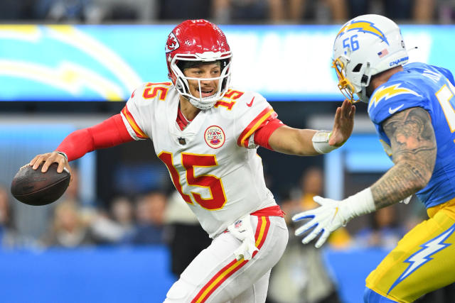 chargers at the chiefs