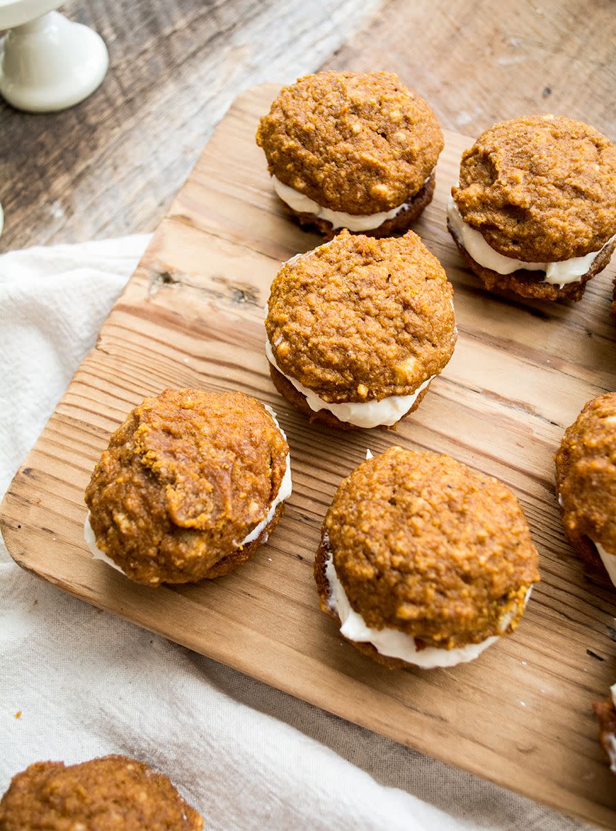 30) Pumpkin Whoopie Pies