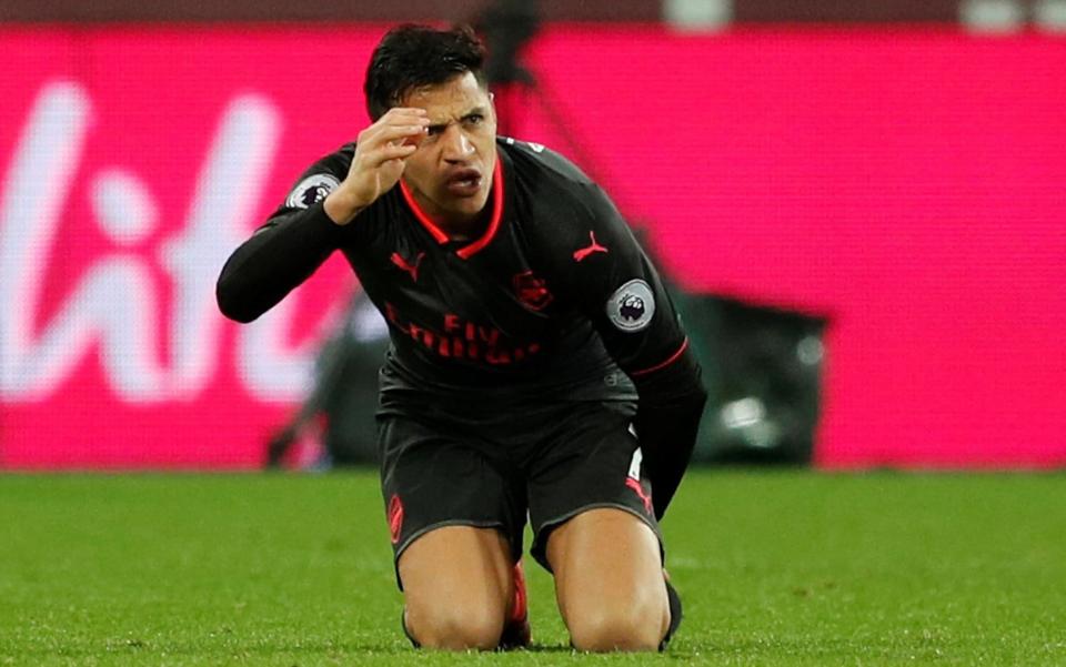 Alexis Sanchez is a rapidly depreciating asset for Arsenal and should have been sold in the summer - Action Images via Reuters