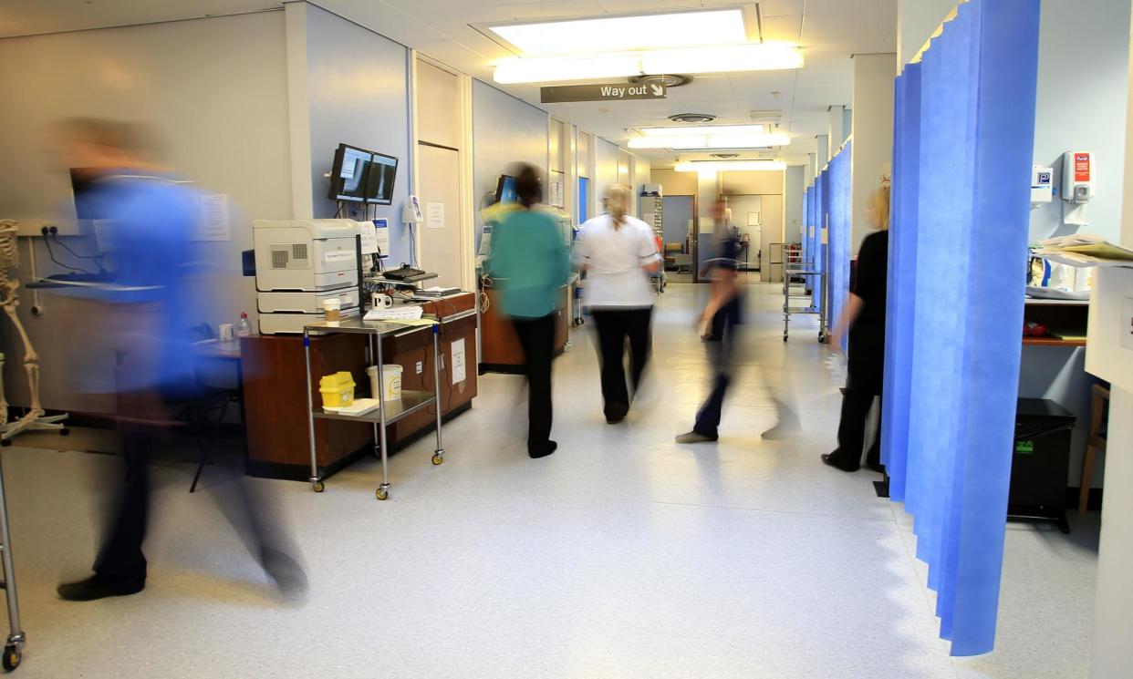 <span>Nearly six in 10 respondents said they were deterred by low morale and burnout among qualified nurses.</span><span>Photograph: Peter Byrne/PA</span>