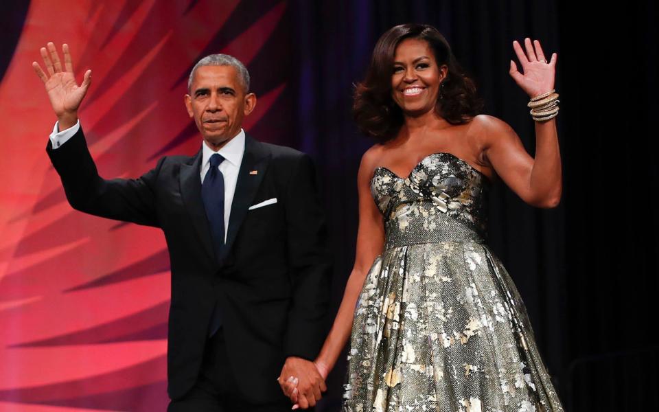 Barack and Michelle Obama set for record breaking book deal with bids reaching $60 million