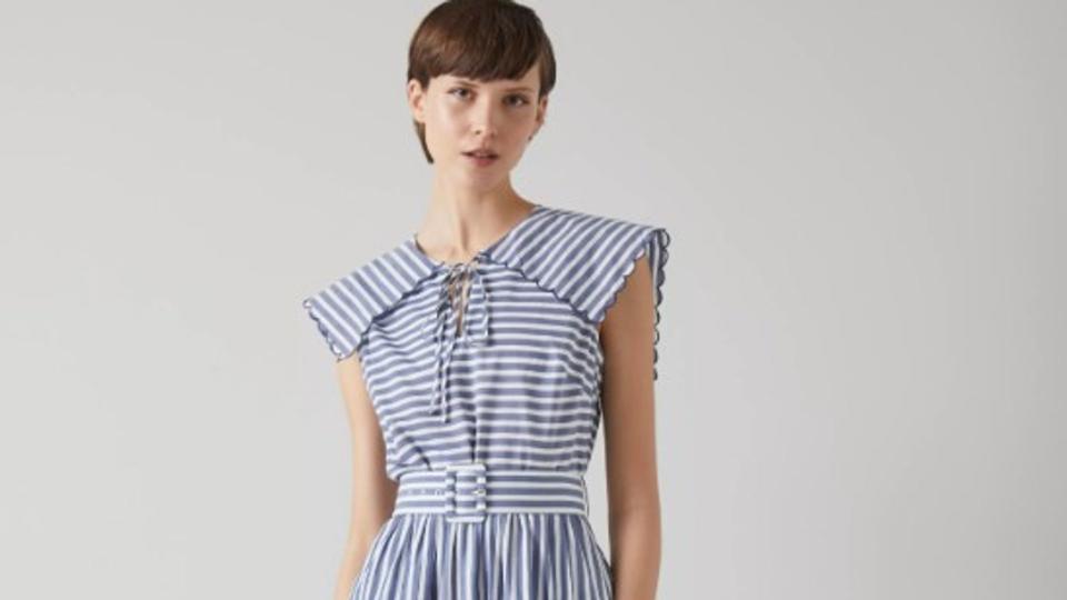 Striped nautical dress from LK Bennett