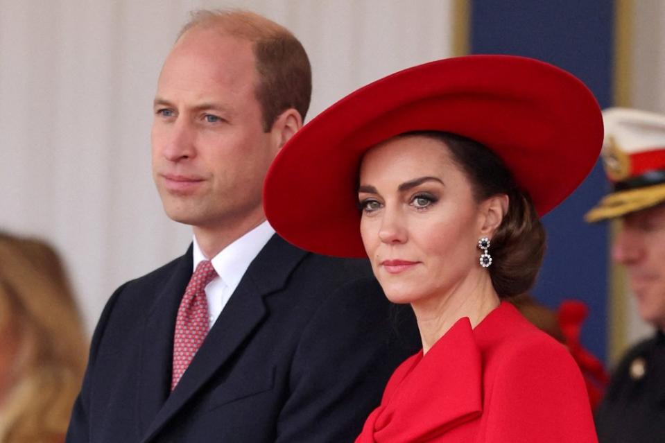 Kate Middleton and Prince William in London on Nov. 21, 2023 via REUTERS