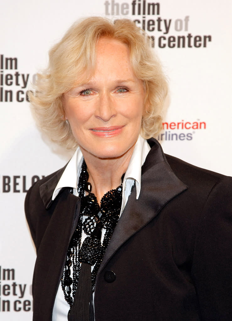 36th Film Society Of Lincoln Center's Gala Tribute 2009 Glenn Close