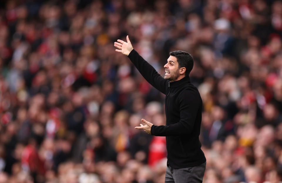 Mikel Arteta reveals how many points he thinks Arsenal need to win the title next term