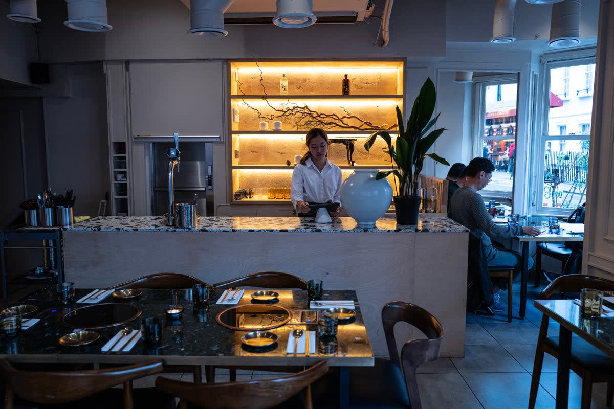 Clinical: the clean dining room  (Daniel Hambury/Stella Pictures Ltd)