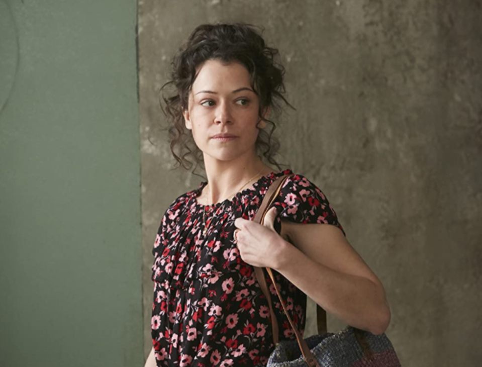 Seeing double: Maslany as one of the many clones in ‘Orphan Black’ (BBC America)