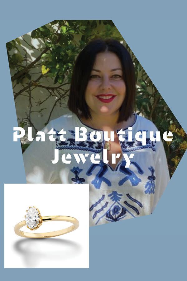 Platt Boutique Jewelry ‘Heirloom’ Prong-Set Diamond Engagement Ring
