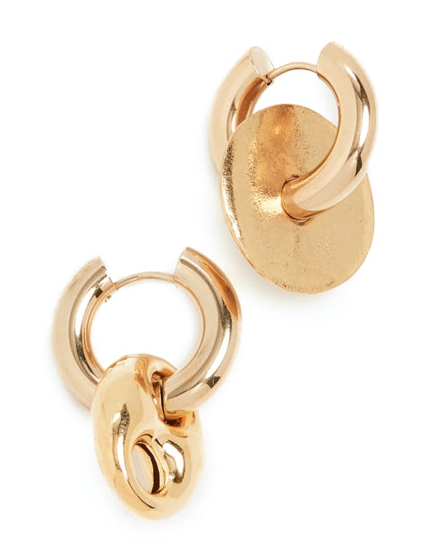 <p>Timeless Pearly Gold Hoops, $213 (from $356), <a href="https://rstyle.me/+IDsr2B1fuItaj5TNaLpOLw" rel="nofollow noopener" target="_blank" data-ylk="slk:available here;elm:context_link;itc:0;sec:content-canvas" class="link ">available here</a>. </p>