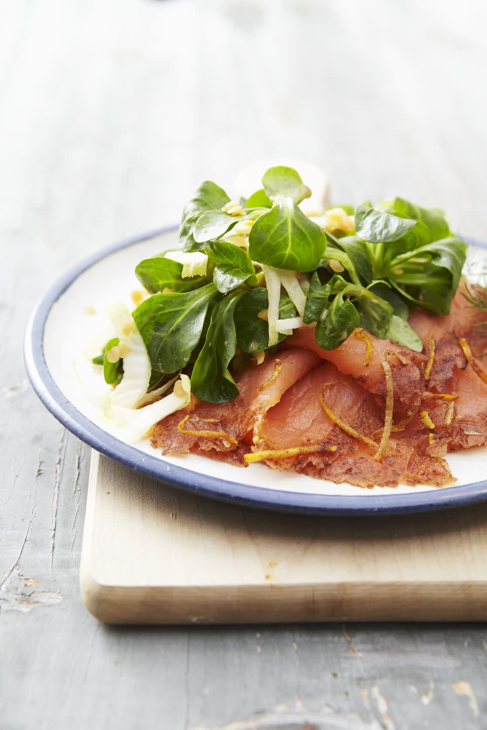 Marinated Salmon, Crab, and Langoustines