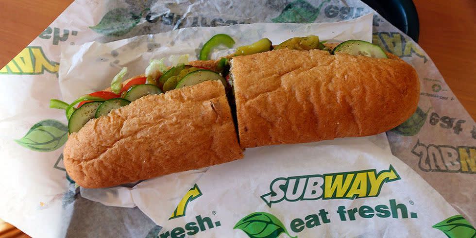 subway sandwich