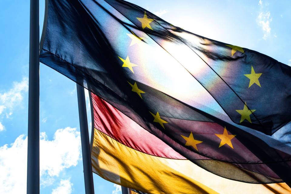 Die EU-Kommission geht davon aus, dass die deutsche Wirtschaft in 2023 um 0,6 Prozent schrumpft. - Copyright: Getty Images 