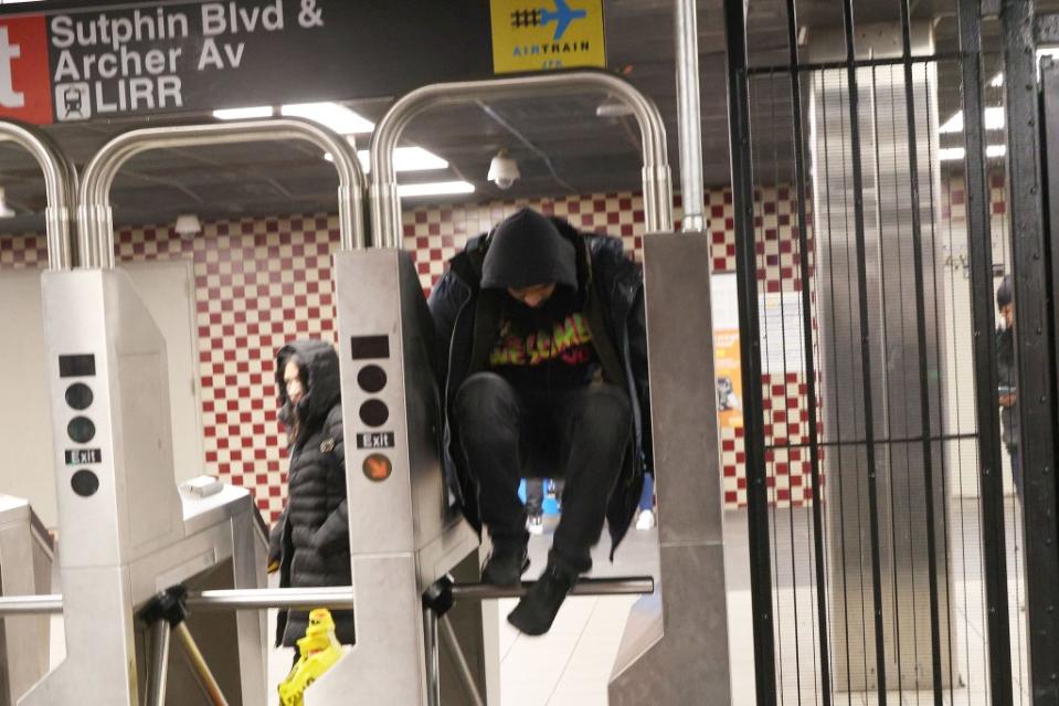 Fare-dodgers need to know there is no free ride anymore, NYPD brass say. Brigitte Stelzer