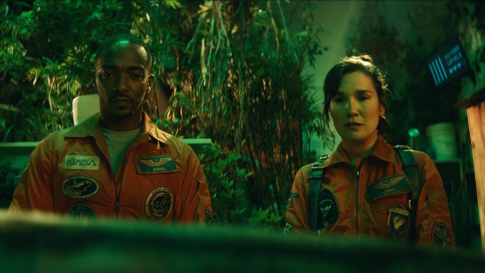 Anthony Mackie and Zoë Chao in ‘If You Were the Last’