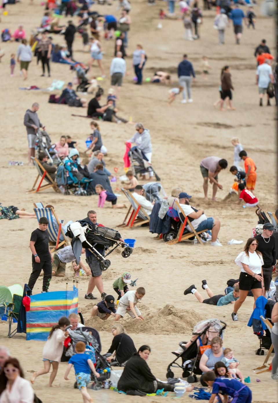 There was a brief taste of summer at the end of June (Danny Lawson/PA Wire)