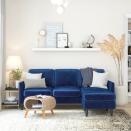 <p>The <span>Mr. Kate Winston Reversible Sofa Sectional</span> ($620) is equal parts stylish and cozy. If blue isn't your style, it also comes in two shades of grey.</p>