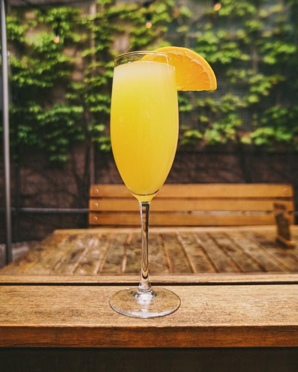 Moms get a free mimosa on Mother's Day at Lowlands Group restaurants. Or they can choose a Lowlands Brewing Collaborative Bier.