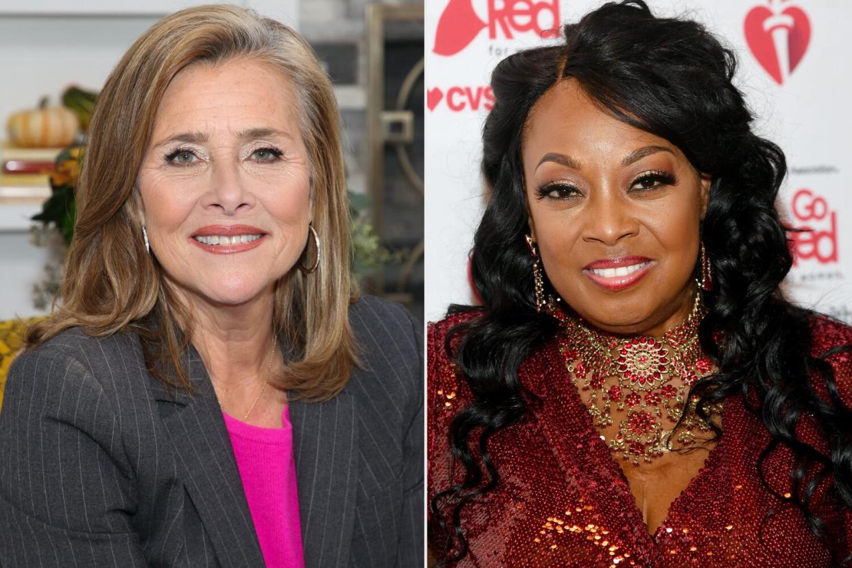 TV Personality Meredith Vieira visits Hallmark Channel's "Home &amp; Family" at Universal Studios Hollywood on October 9, 2019 in Universal City, California. Star Jones attends The American Heart Association's Go Red for Women Red Dress Collection 2020 at Hammerstein Ballroom on February 05, 2020 in New York City.