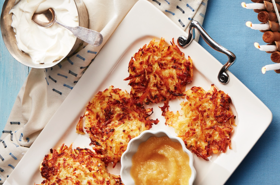 Potato Parsnip Latkes Recipe