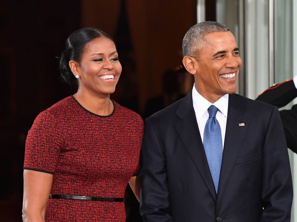 Die Obamas feiern nach dem Ende der Präsidentschaft von Barack Obama Erfolge als Hollywood-Produzenten. (Bild: imago images/ZUMA Wire)